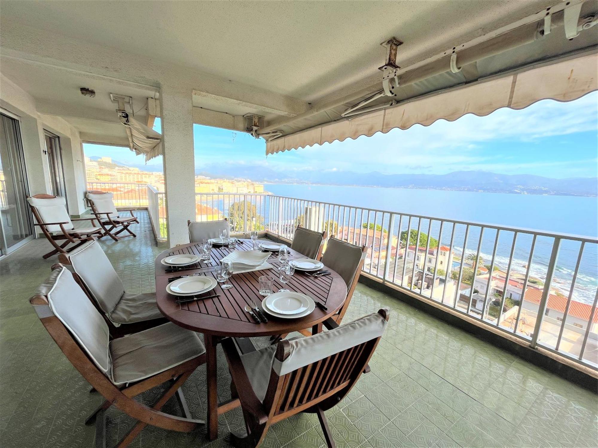 Appartement Vue Mer Carmino Ajaccio 阿雅克肖 外观 照片