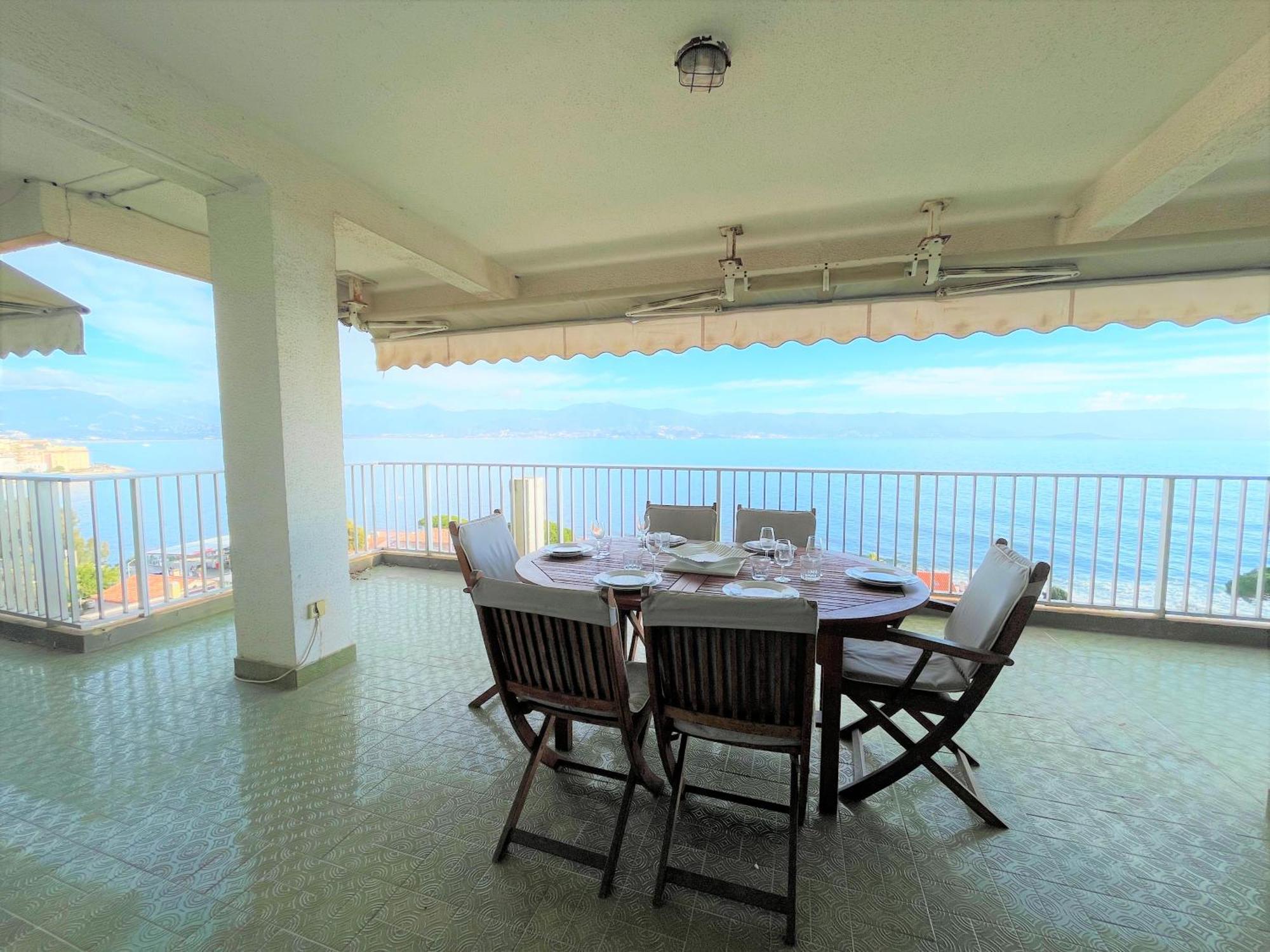 Appartement Vue Mer Carmino Ajaccio 外观 照片
