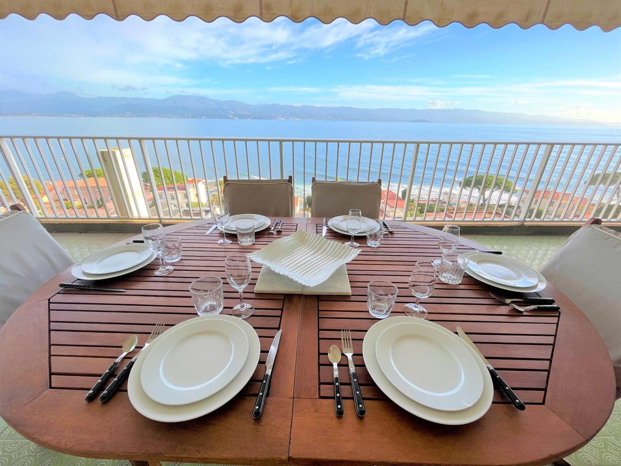 Appartement Vue Mer Carmino Ajaccio 阿雅克肖 外观 照片